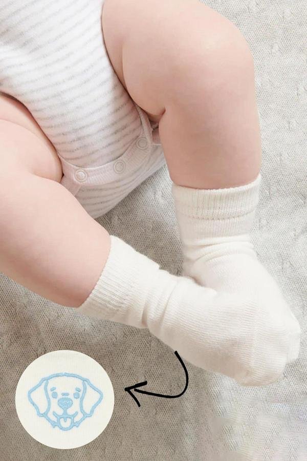  Erkek Bebek 2Li Çorap