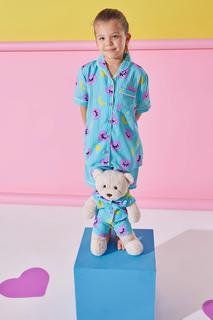 Uyku Arkadaşlı Pijama Seti