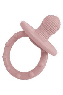  Silikon Diş Kaşıyıcılar 12x16,5x5,8 cm Pinky Pink Pembe 3 ay+