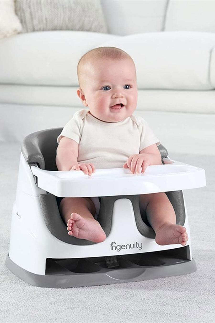  Baby Base Portatif Mama Sandalyesi Slate