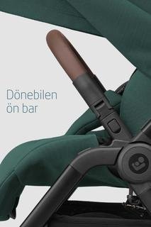  Maxi - Cosi Leona2 Çift Yönlü Bebek Arabası- Essential Green