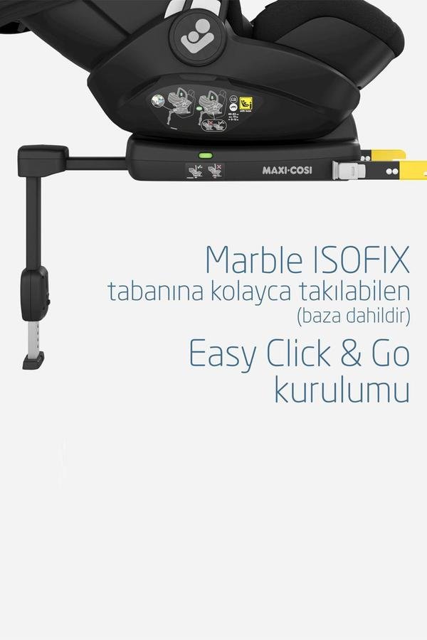  Maxi - Cosi Marble 0-13 Kg Oto Koltuğu- Essential Black