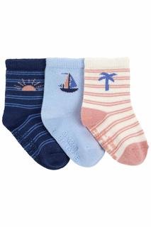  Erkek Bebek 3Lü Çorap