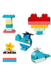  LEGO DUPLO Classic Kalp Kutusu 10909 - Küçük Çocuklar için Yaratıcı Oyuncak Yapım Seti (80 Parça)