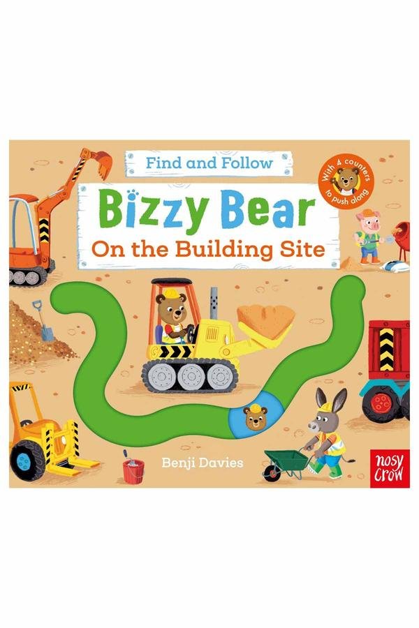  NC - Bizzy Bear: Find and Follow On the Building Site