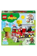  LEGO® DUPLO® Kurtarma İtfaiye Kamyonu 10969 Yapım Oyuncağı (21 Parça)