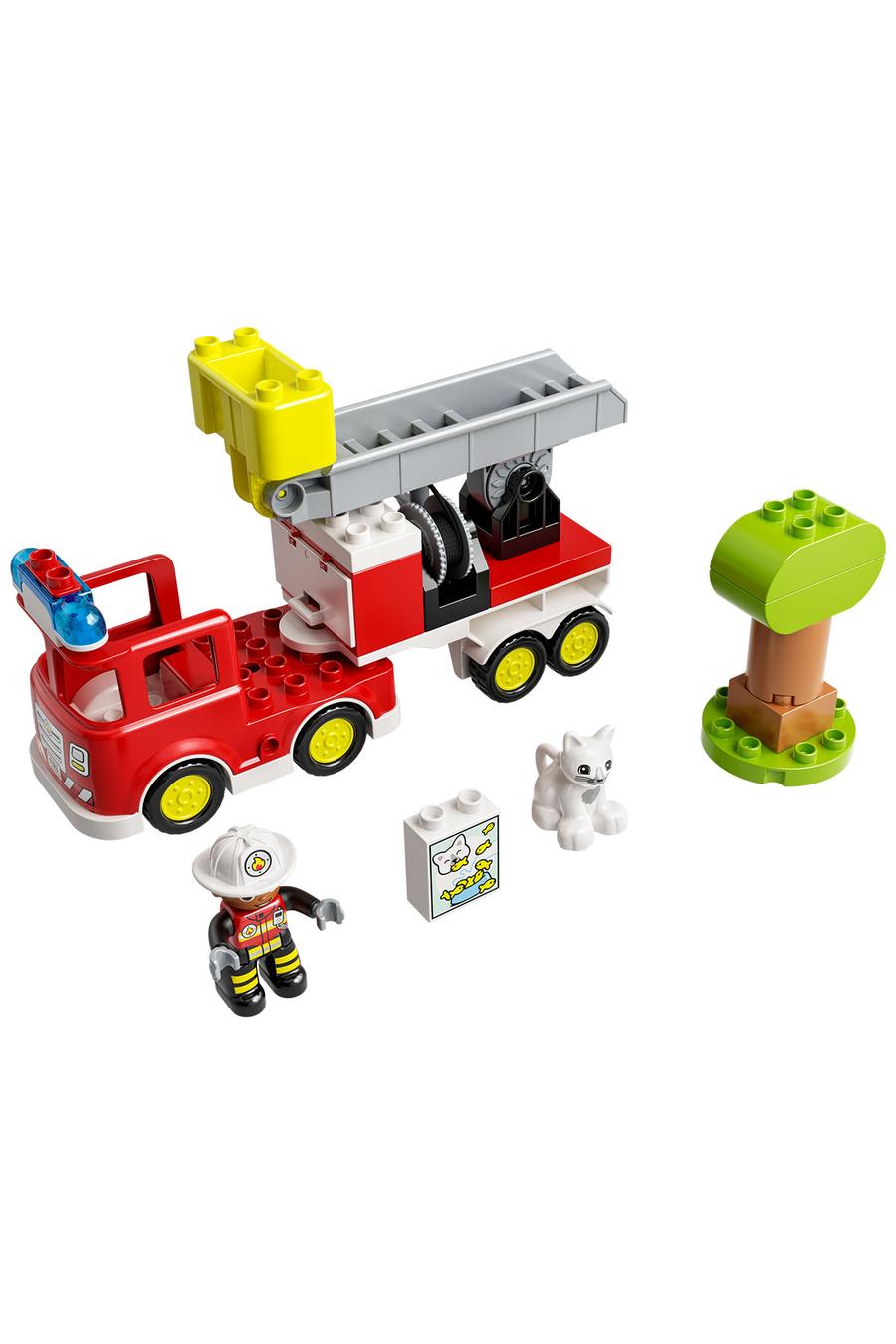  LEGO® DUPLO® Kurtarma İtfaiye Kamyonu 10969 Yapım Oyuncağı (21 Parça)