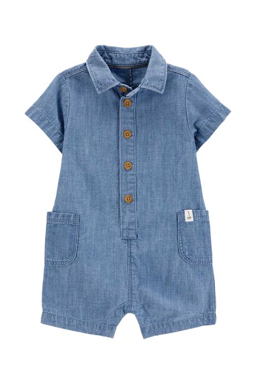 Erkek Bebek Kısa Tulum 197233025075 | Carter’s