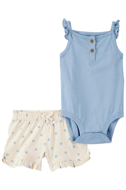 Kız Bebek Body Pantolon Set 2'li Paket 195862951987 | Carter’s