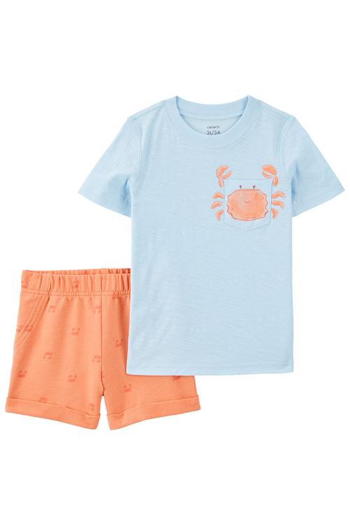 Erkek Bebek Şortlu Set 197233040931 | Carter’s