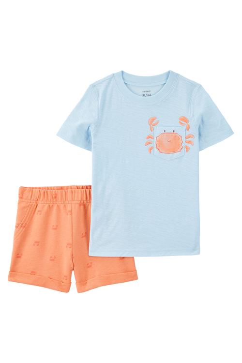 Küçük Erkek Çocuk Şortlu Set 197233043543 | Carter’s