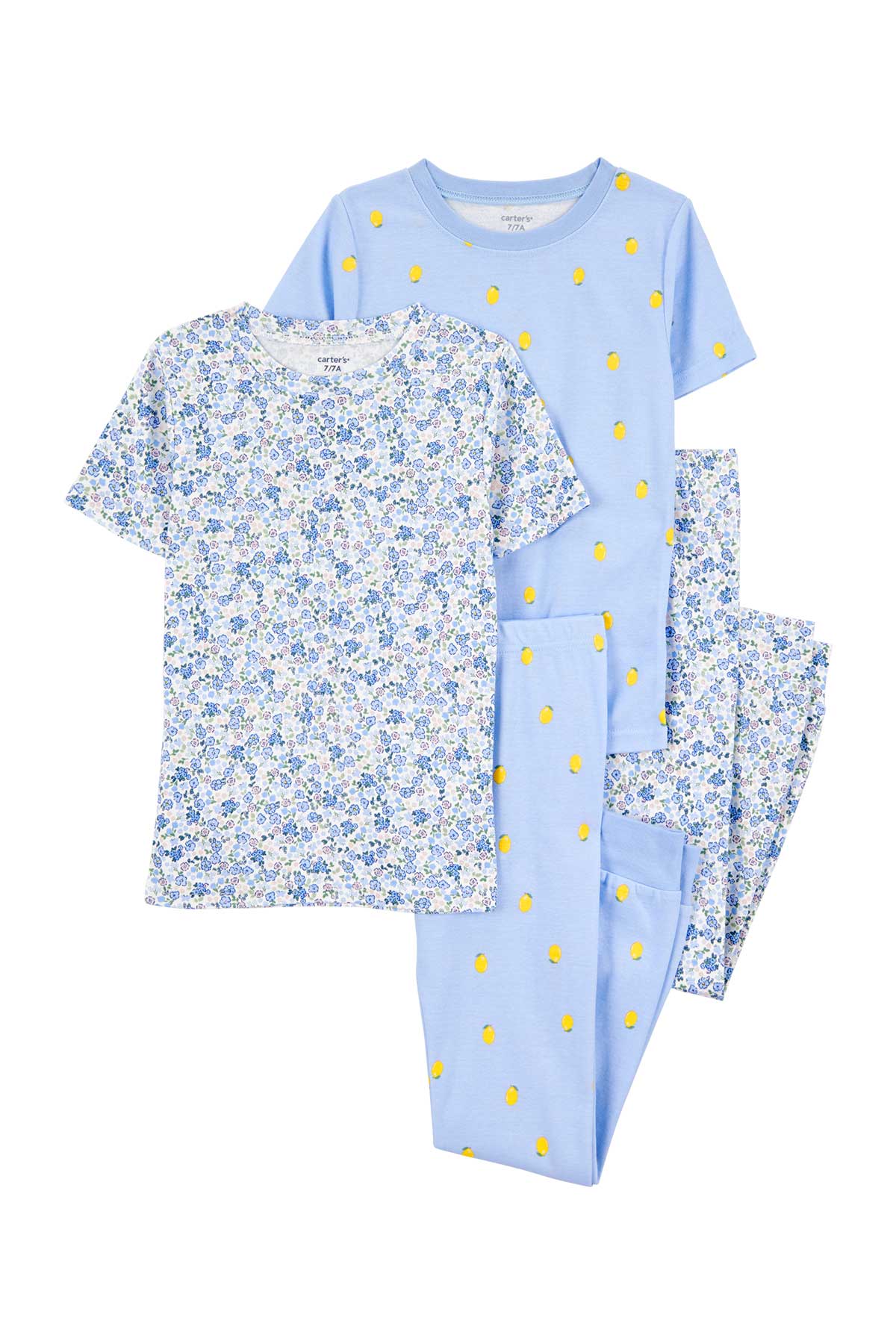 Kız Çocuk Pijama Set 4'lü Paket - 1