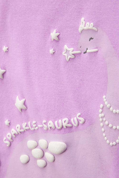  Küçük Kız Çocuk Pijama Set 4'lü Paket