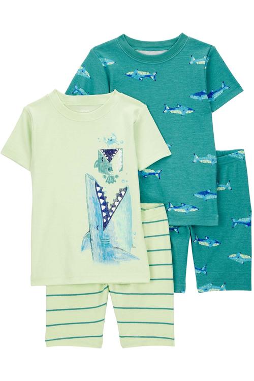 Erkek Bebek Pijama Set 4'lü Paket 195862946167 | Carter’s