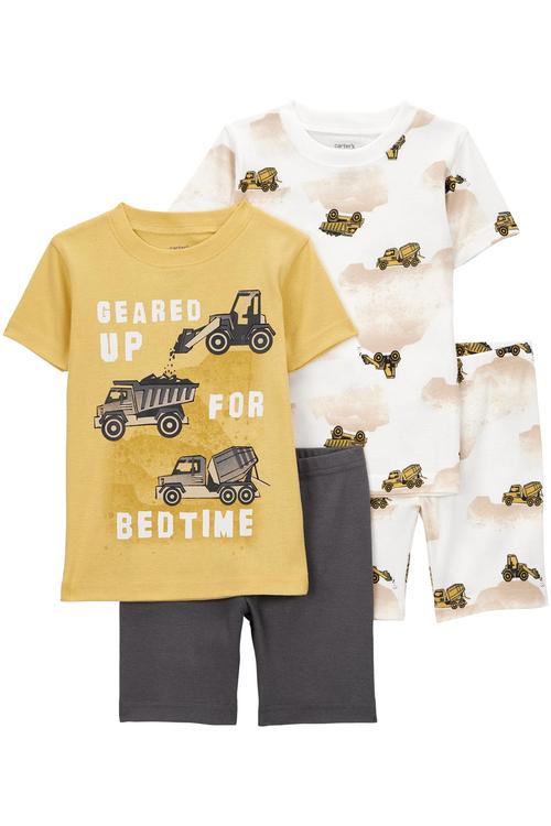 Erkek Bebek Pijama Set 4'lü Paket 195862946068 | Carter’s