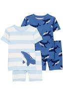  Erkek Bebek Pijama Set 4'lü Paket