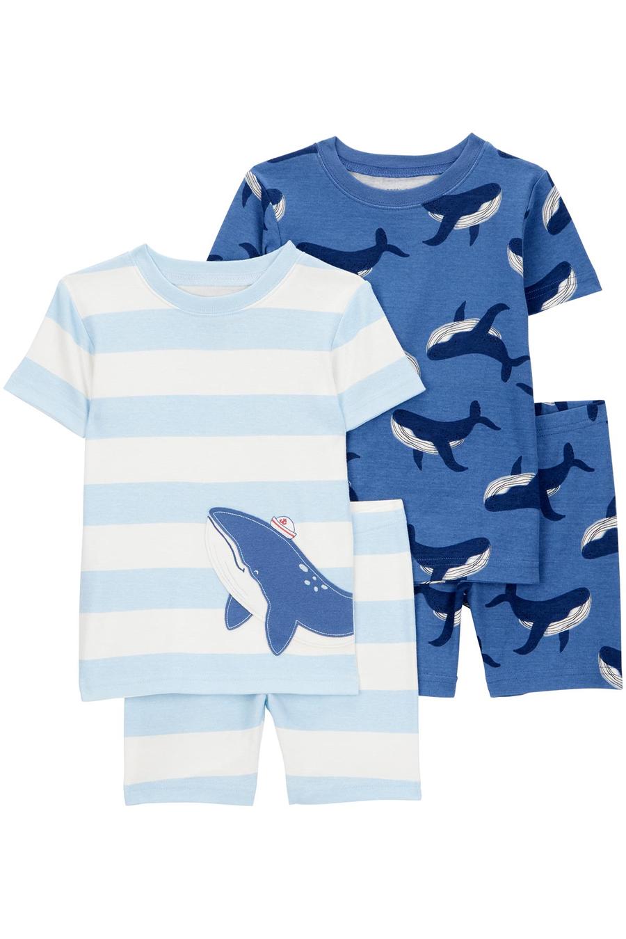  Erkek Bebek Pijama Set 4'lü Paket