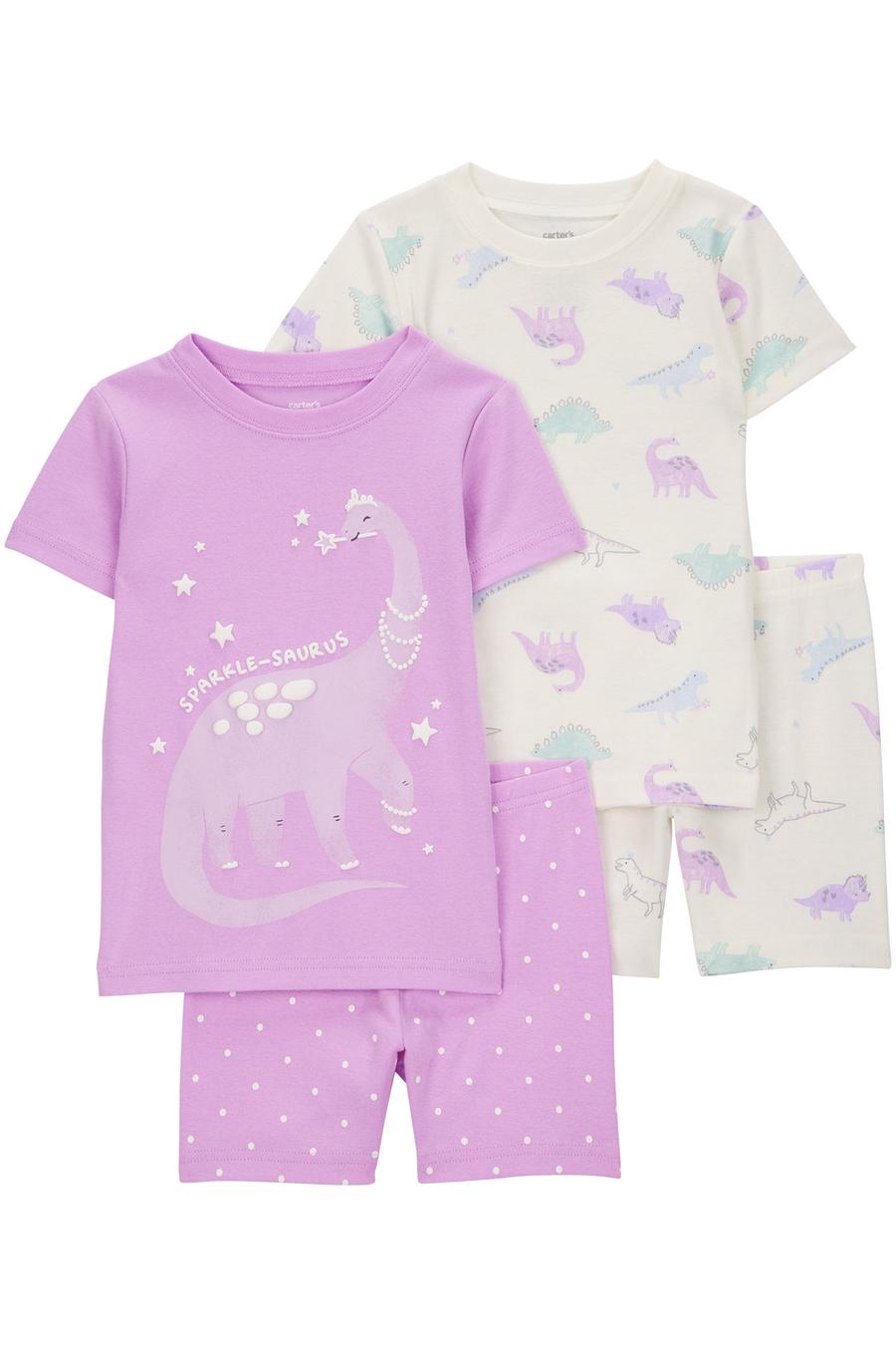  Kız Bebek Pijama Set 4'lü Paket
