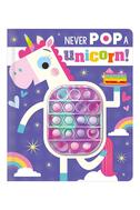  Never Touch Never Pop Hardback İngilizce Oyunlu Kitap 12 Sayfa Unicorn!