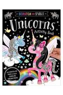  Scratch and Sparkle Paperback İngilizce Aktiviteli Kitap 36 Sayfa Unicorns