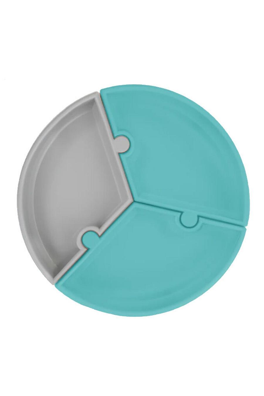  Alıştırma Tabağı Aqua Green / Powder Grey