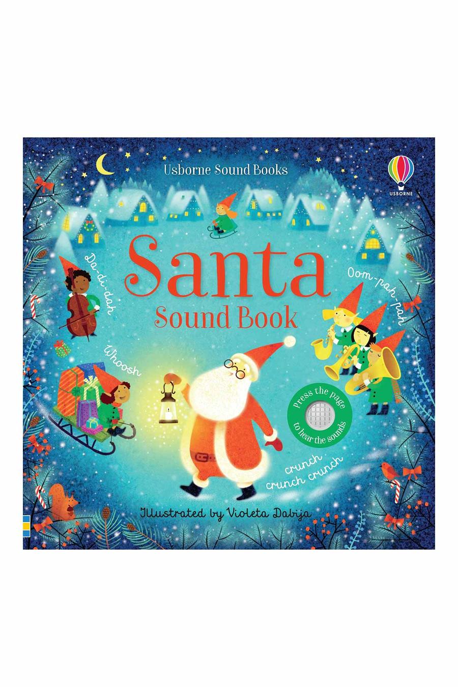  Usborne - Sound Books - Santa Sound Book