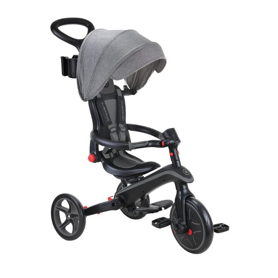  Explorer 4in1 Katlanabilir Bisiklet - Siyah/Gri