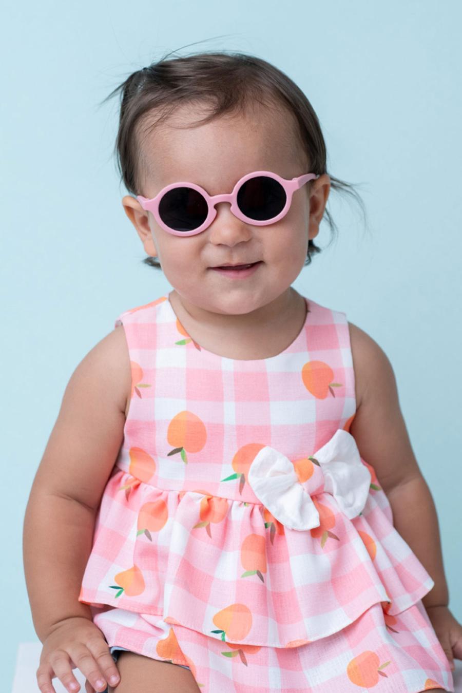  Kız Bebek Güneş Gözlüğü Pembe