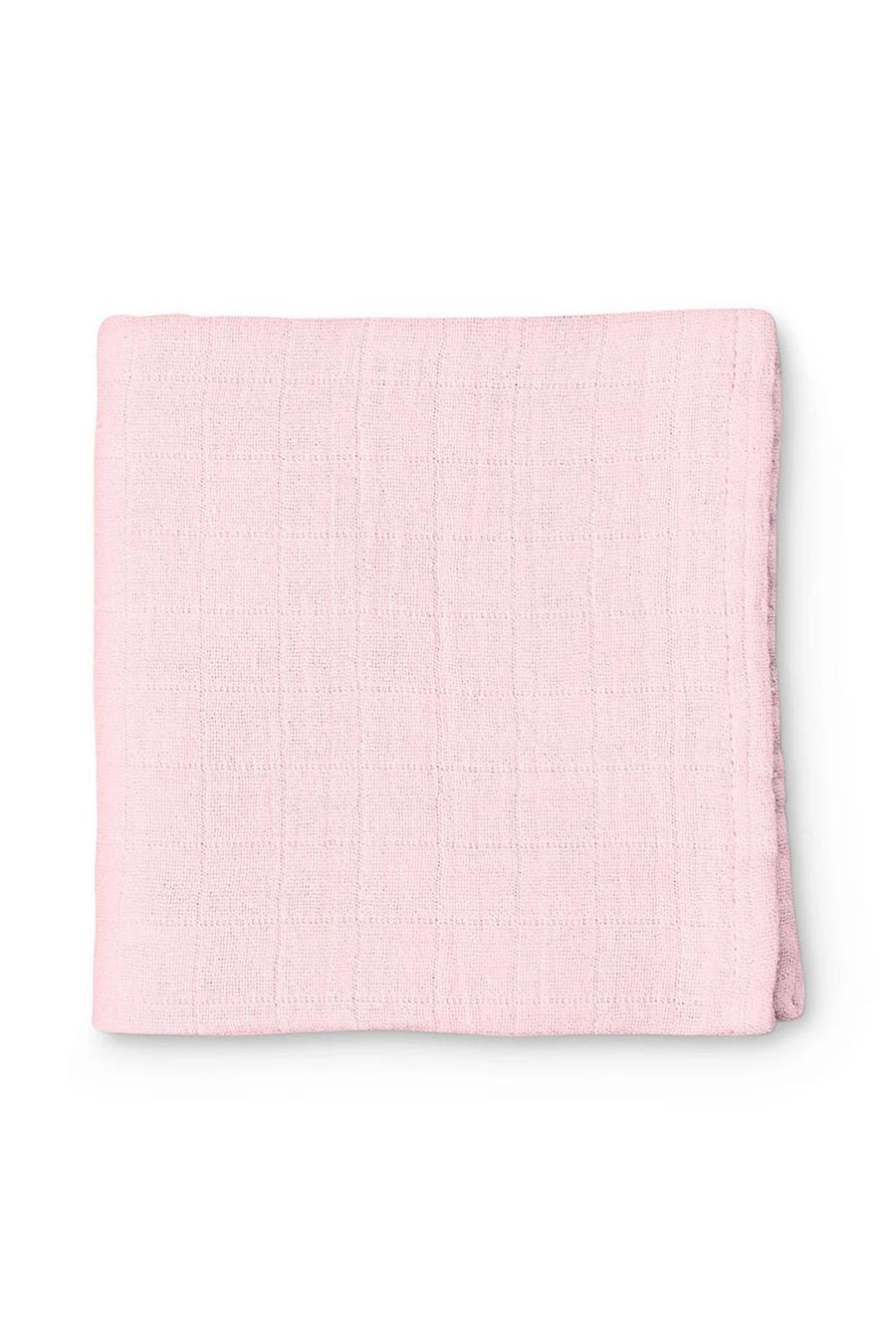  2'li Müslin Bebek Örtüsü Iconique Lapin ve Innocent Pembe 100x100 cm